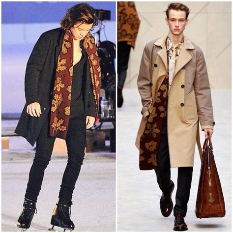 harry styles burberry scarf|burberry scarf 2024.